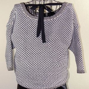 Black and White Sweater